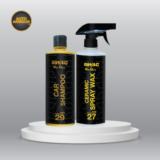 SWAC Car Care Shampoo+SWAC Ceramic Exterior Spray Wax