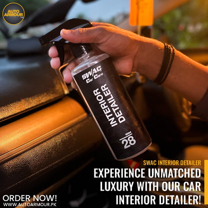 SWAC Car Care Shampoo+Swac Car Care Interior Detailer