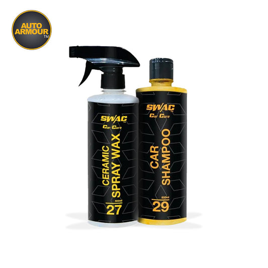 SWAC Car Care Shampoo+SWAC Ceramic Exterior Spray Wax