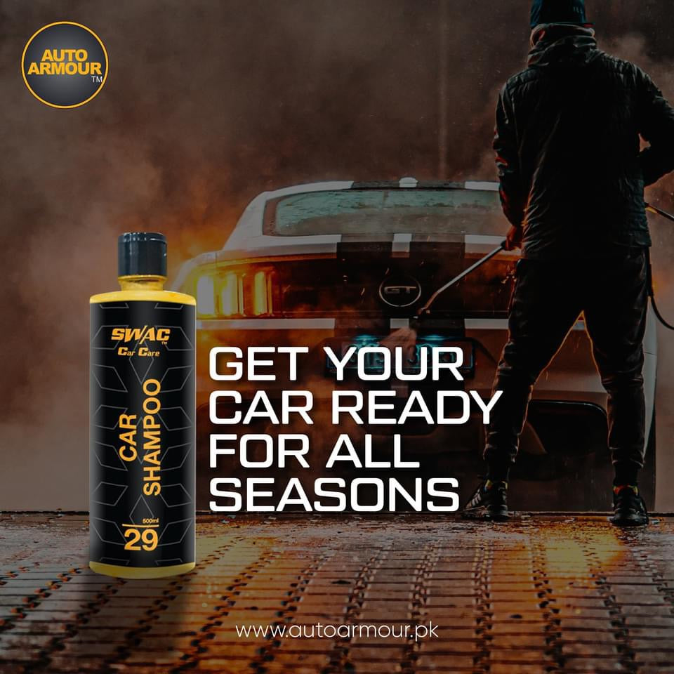 SWAC Car Care Shampoo+SWAC Instant Tyre Dressing